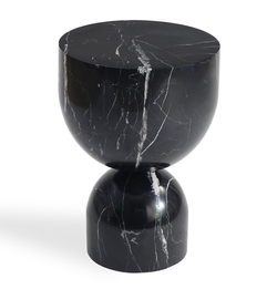 Pénélope Side Table - Black Marble
