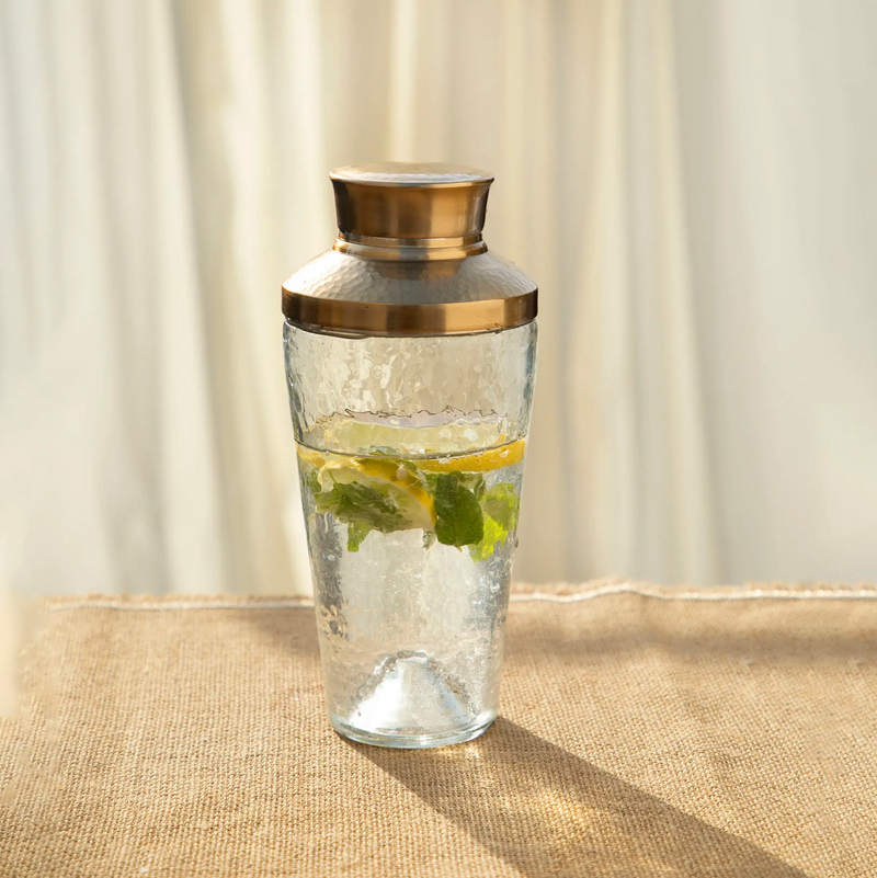 PEBBLED COCKTAIL SHAKER