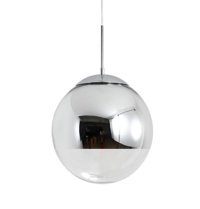 Mirror Glass Pendant Light - Mirror Ball Pendant Lamp