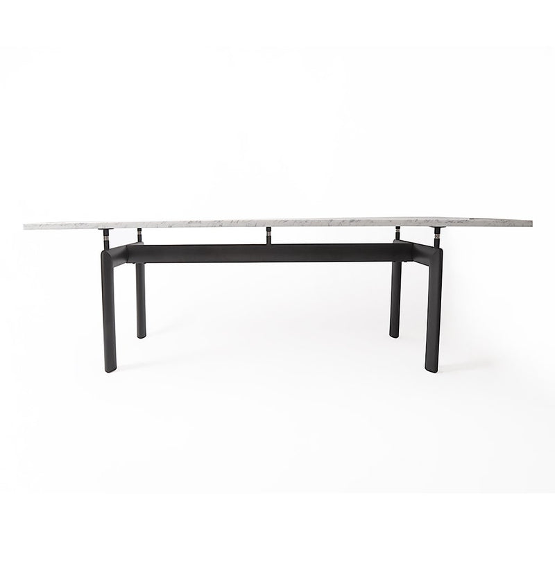 White Marble Dining Table - Roland Dining Table - Marble Top